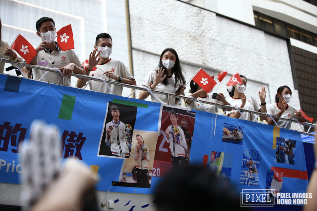 【8.19 奧運盛事｜東京奧運香港代表團巴士巡遊】